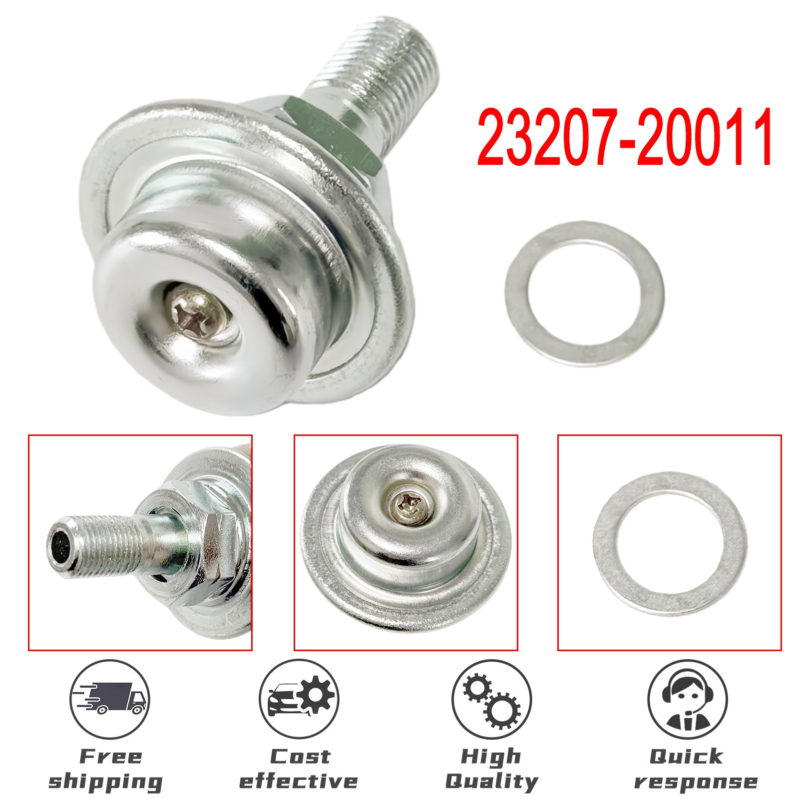 Fit For Lexus ES300 RX300 Celica Highlander 23207-20011 Fuel Pressure Regulator