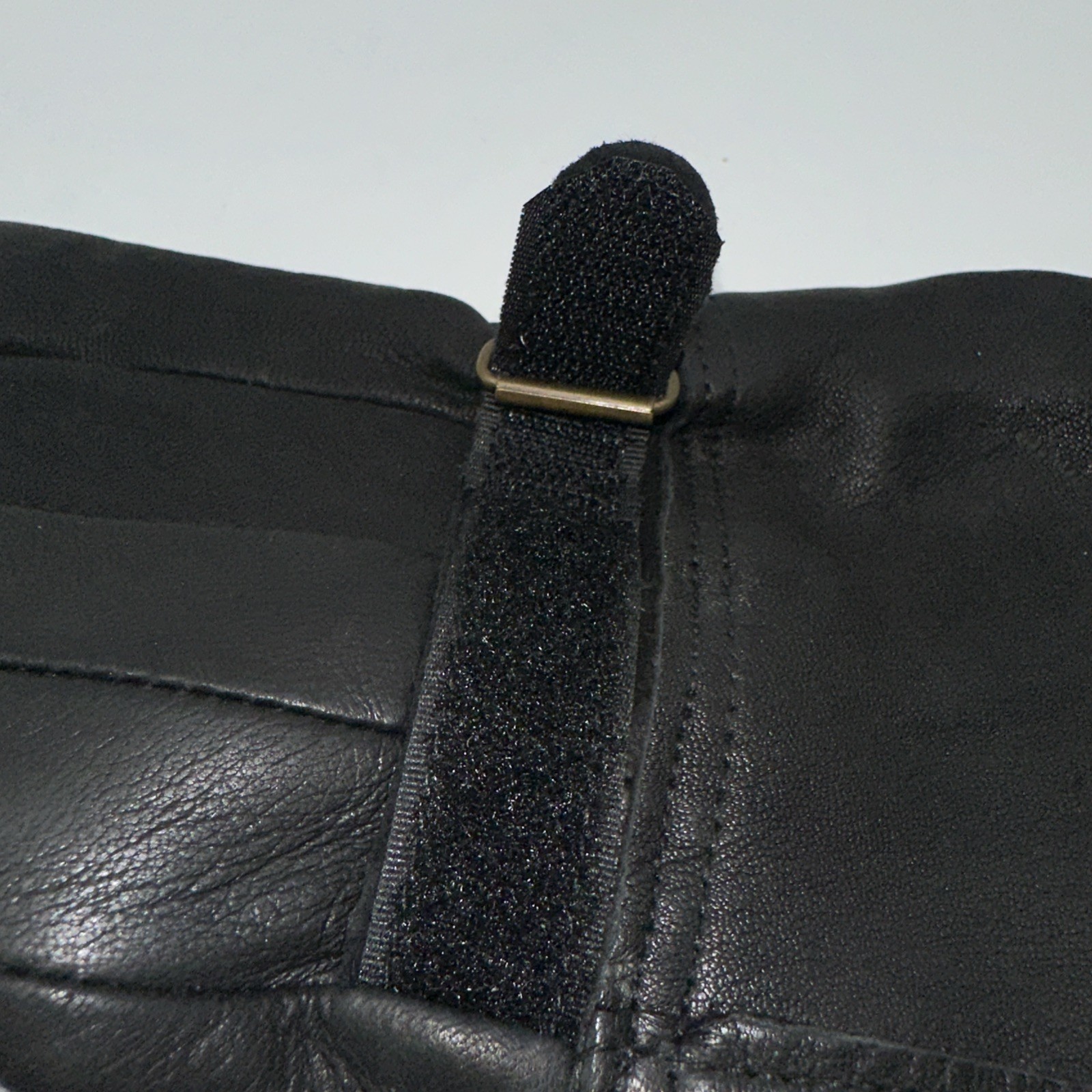 Black Leather Riding Gloves Thinsulate 40G Small Winter Insulated American Deer