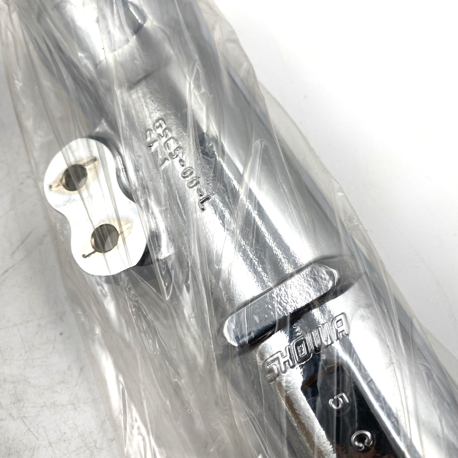 OEM Harley 46586-06 Chrome Front Fork Sliders Lower Legs Pair 06-17 Dyna