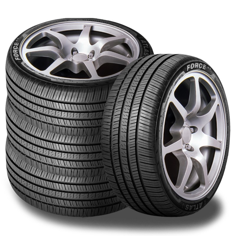 4 Atlas Force HP 185/55R15 82V All Season Tires [ 700AA UTQG / 50K Mi Warranty ]