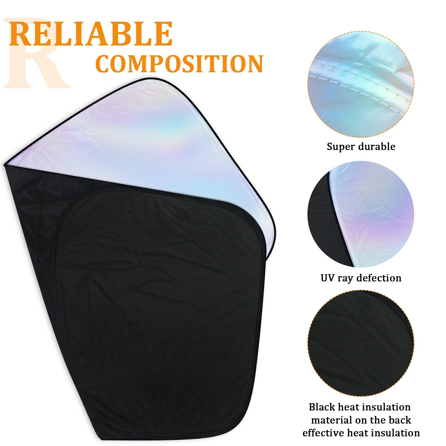 For Lexus Car Front Windshield Sun Shade Shield Visor UV Heat Block 57*31.5in