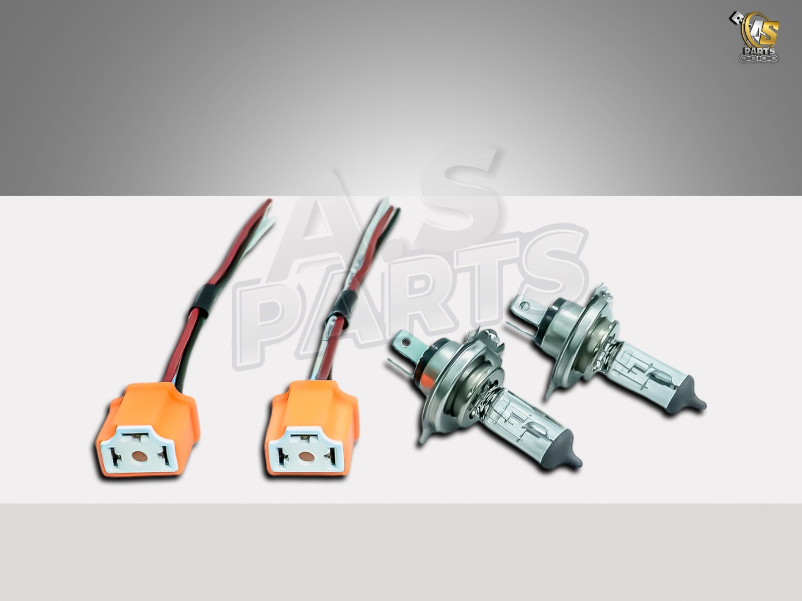 Suzuki Gypsy Head Light H4 12V 100/130W Bulb with P45T Holder – Lamp Set Upgrade