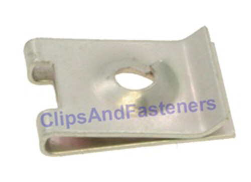 AMZ Clips And Fasteners 50 U Nuts 4.2mm (#8) Screw Size .5-1.7mm Range For