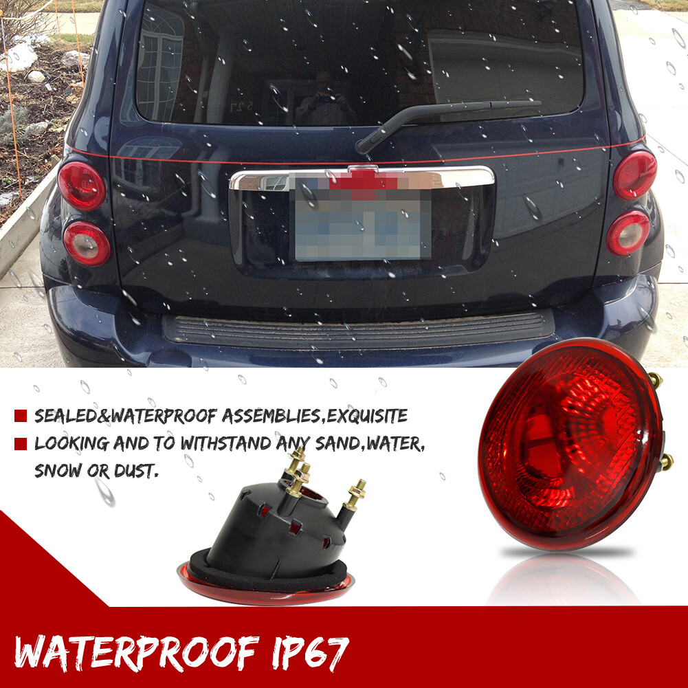 OE-Style Red Rear Tail Light Set For 2006-2011 Chevrolet HHR GM2800195 GM2801195