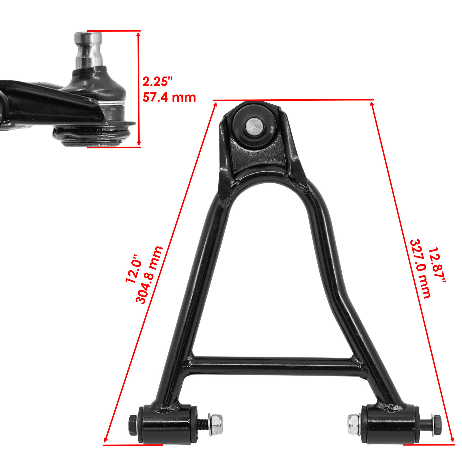 Front Suspension Lower Right Left A-Arms for Yamaha Kodiak 400 YFM400 4X4 93-98
