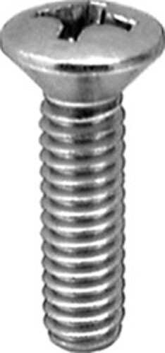 50 M6-1.0 X20mm Phillips Oval Head Metric Machine Screw