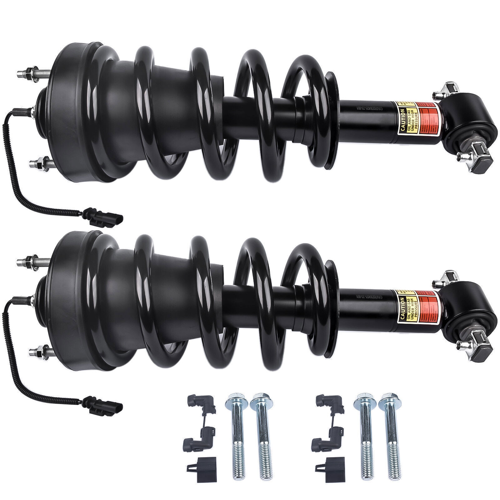 Pair Front Loaded Quick shock Struts Magnetic Ride for 2015-20 Cadillac Escalade