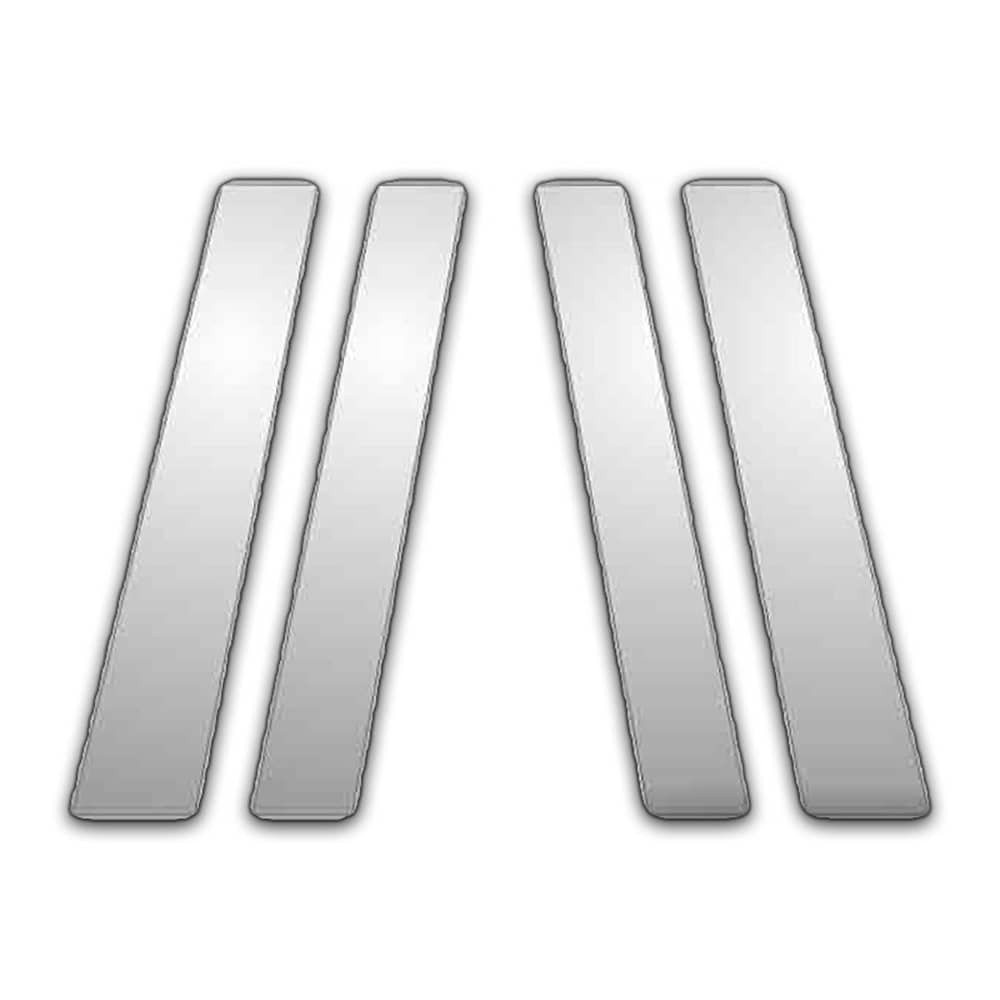 4p Stainless Pillar Post Covers fits 2009-2015 Nissan Maxima by Brighter Design