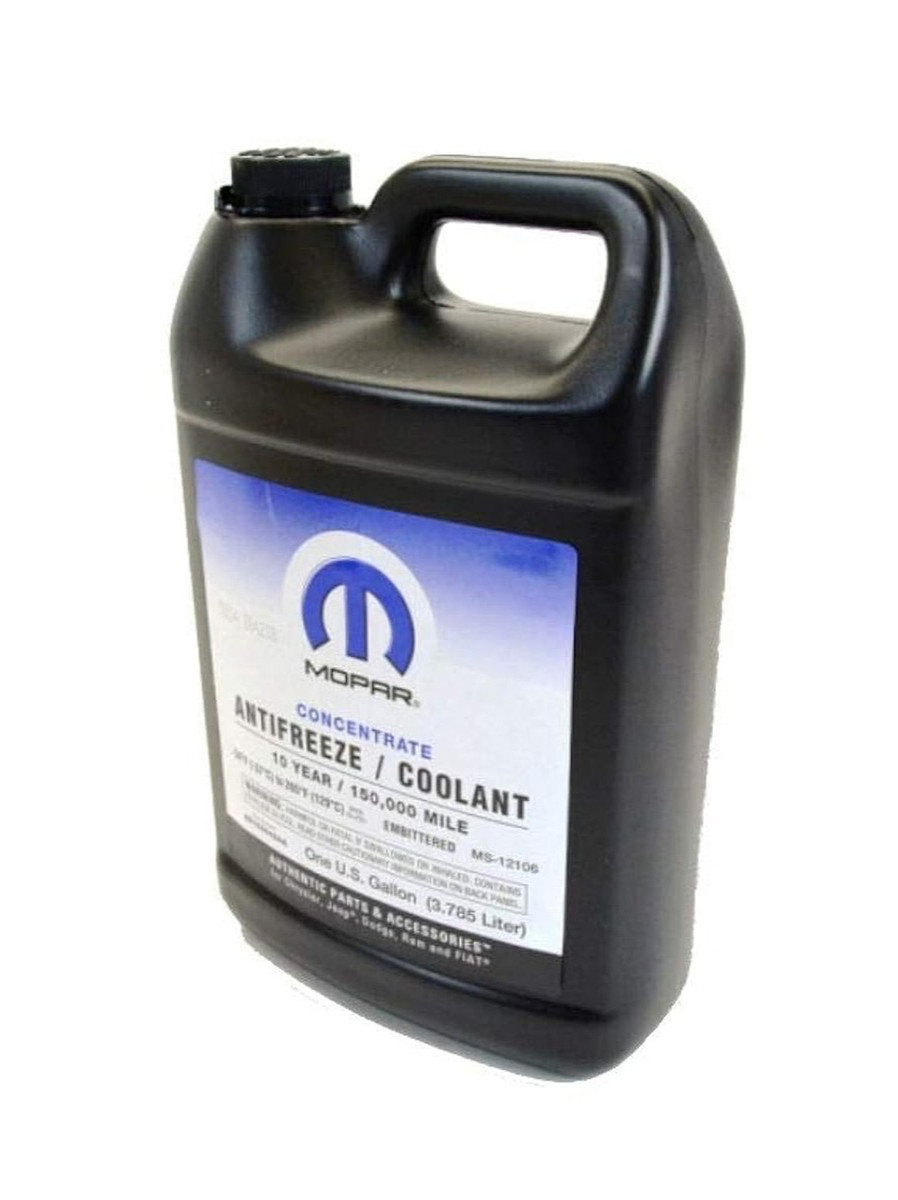 Mopar 68163848AB OEM Concentrate Antifreeze Coolant 10 Yr/150K Miles 1 Gallon