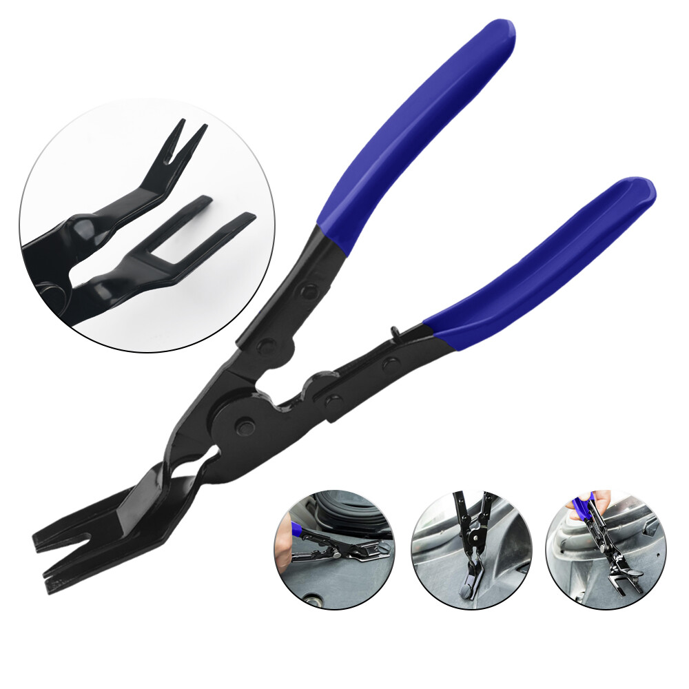 3PCS Set Auto Trim Clip Remover Tool Removal Pliers Fastener Door Panel Retainer