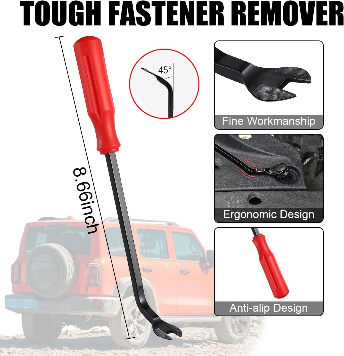 Universal Car Plastic Retainer Clips Set – 240pcs with Easy Install Remover Tool