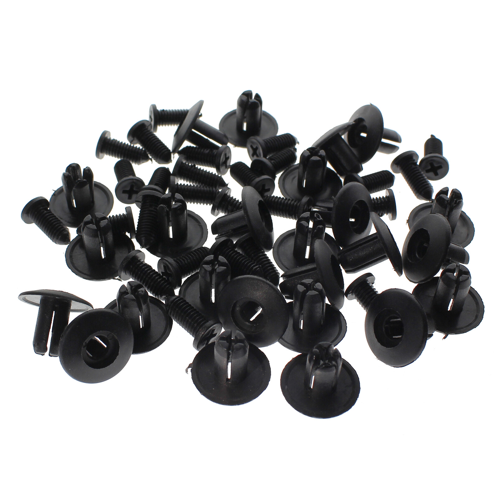 25 for Mazda 3 6 Nylon Front Bumper Fender Body Mouldings Clips Rivet Retainer