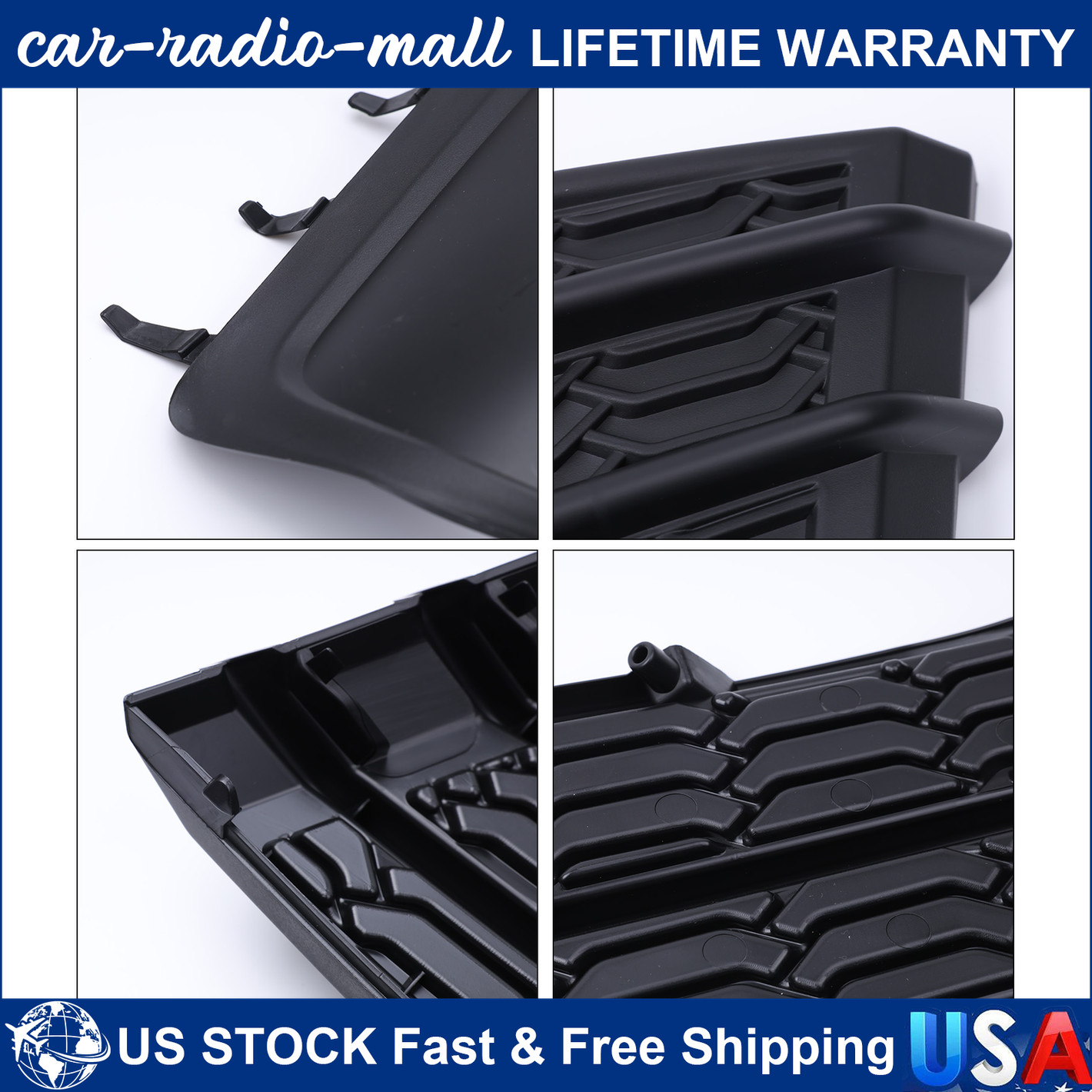 57737FL02A 57737FL03A Fog Light Cover Bezel For Subaru Impreza 2020 2021-2023