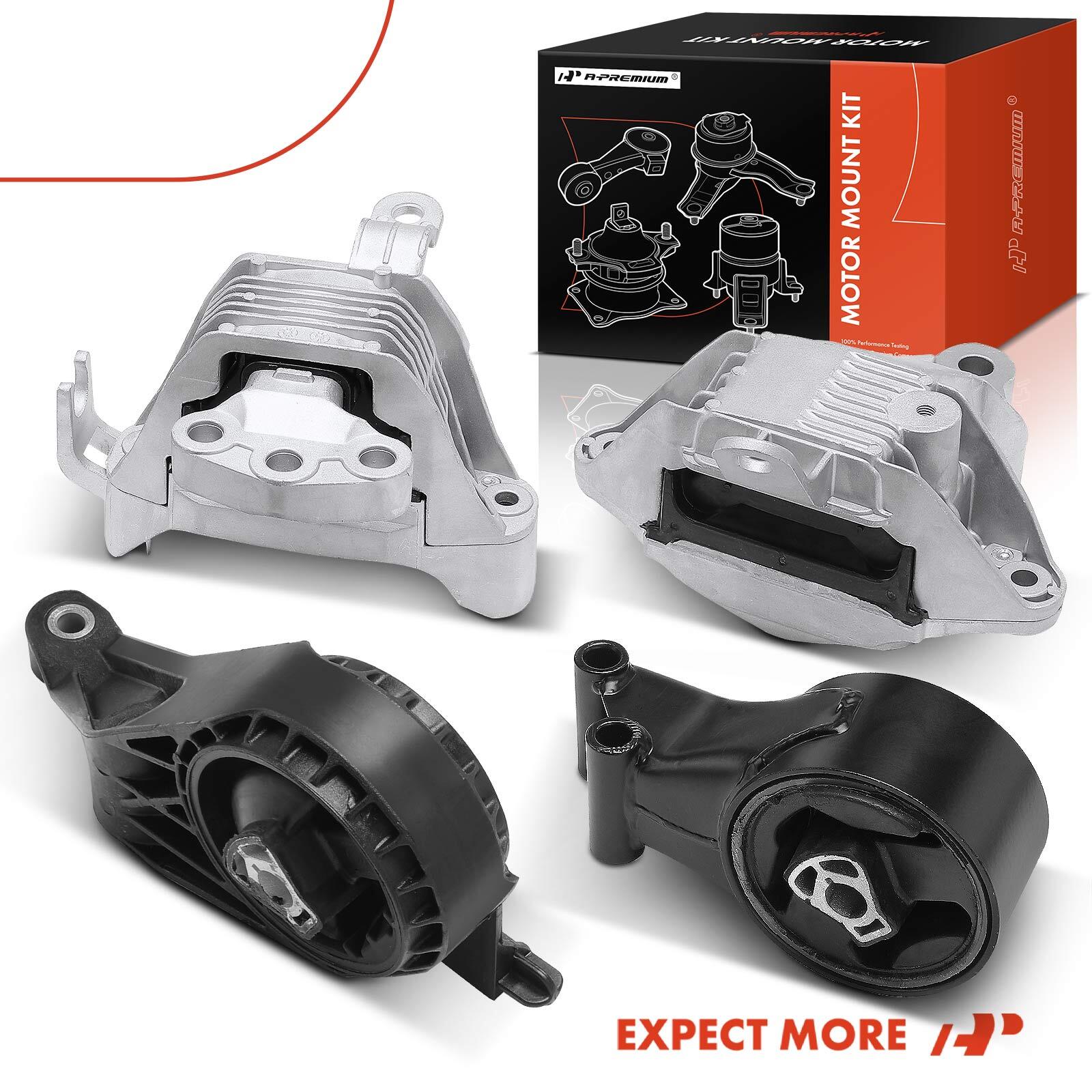 4 Engine Motor Mount & Transmission Mount for Chevrolet Cruze 2011-2017 L4 1.4L