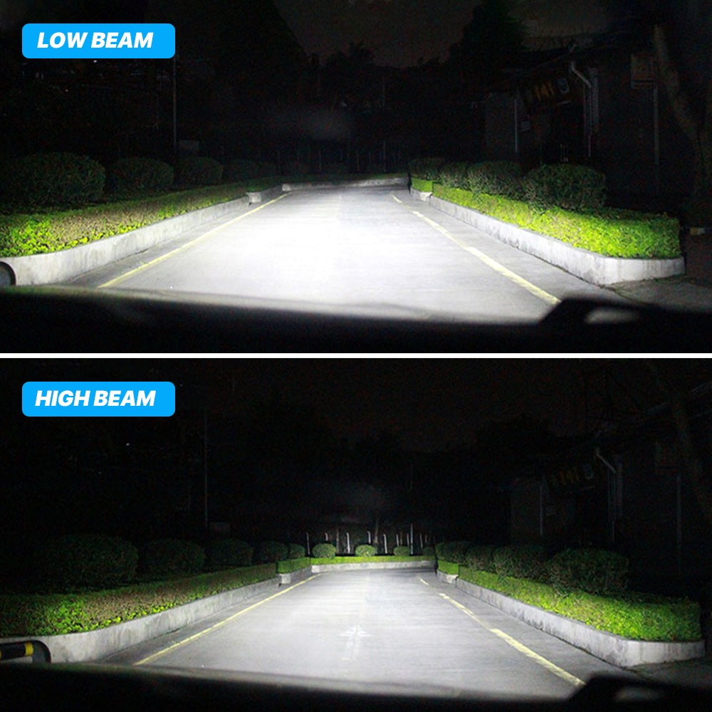 NOVSIGHT 9003 H4 LED Headlight Bulbs 60W 13000LM Hi/Lo Beam Super Bright White