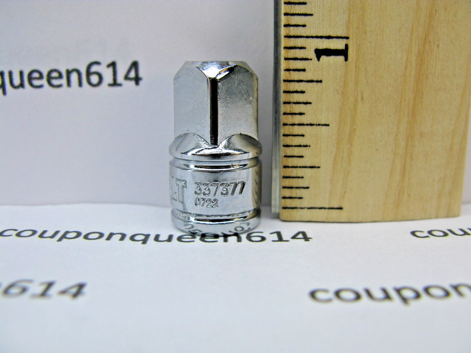 Kobalt 337377 1/4″ Female to 3/8″ Male Socket Adapter – Brand New