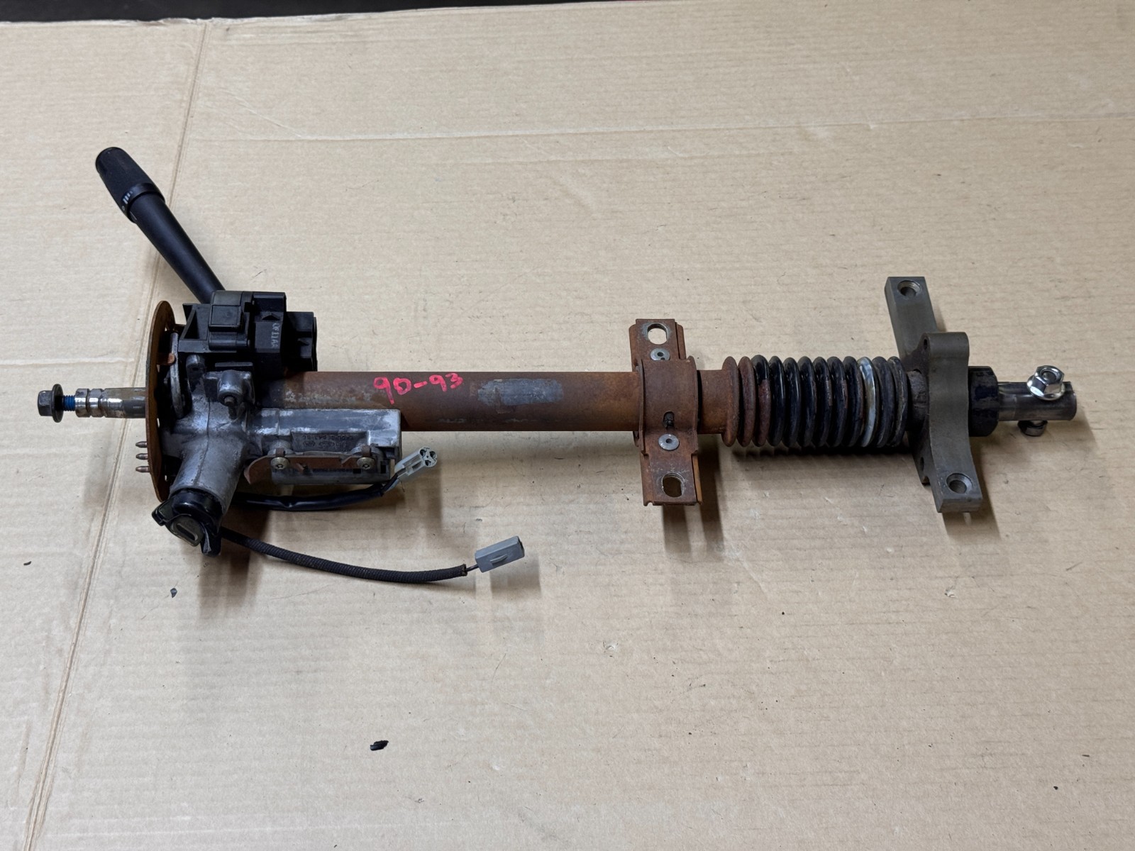 90-93 Ford Mustang Steering Wheel Column Shaft FORD Ignition Key FACTORY OEM