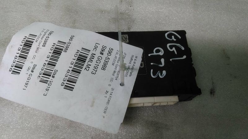 Engine ECM Electronic Control Module Floor Cavity 2.5L Fits 14 FORESTER 1318338