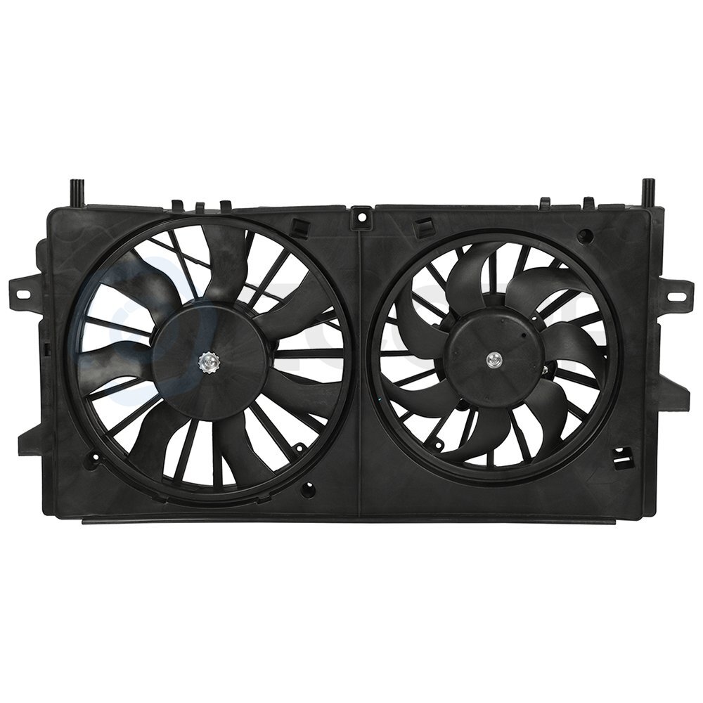 Radiator Condenser Cooling Fan Assembly For 2006 2007 2008-2013 Chevrolet Impala