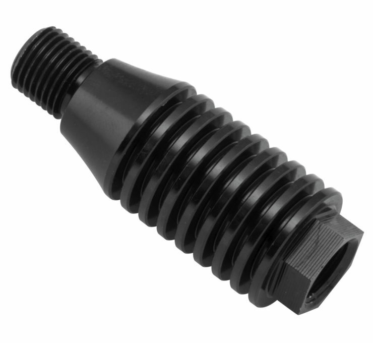 Brake Fluid Cooler M10 x 1mm Thread Black Billet Aluminum Brand New MADE IN USA