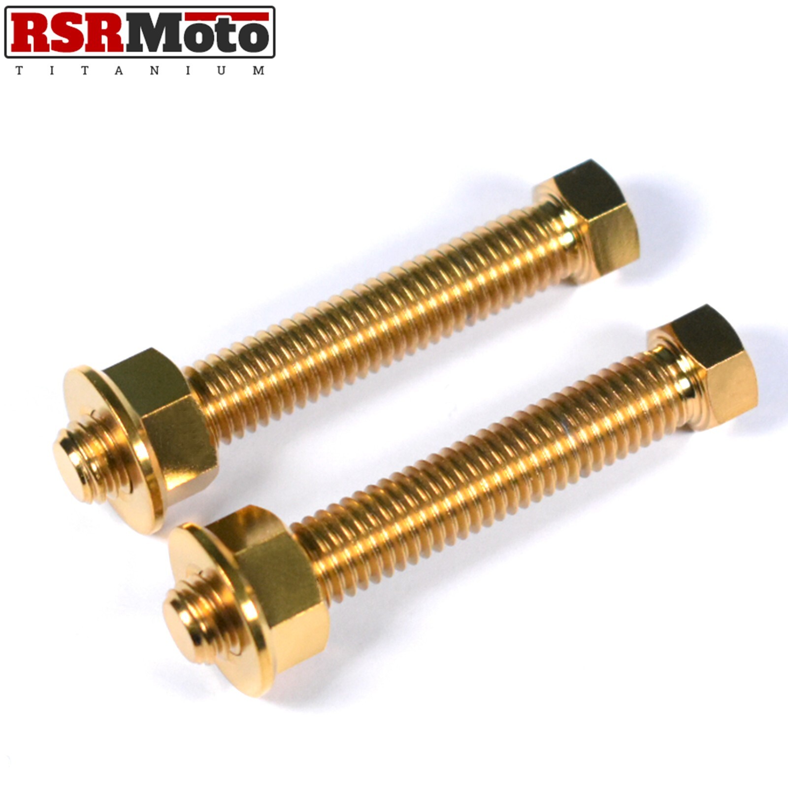 Suzuki Bandit Hayabusa B-King V-Strom Titanium Chain Adjusters Adjustment Bolts