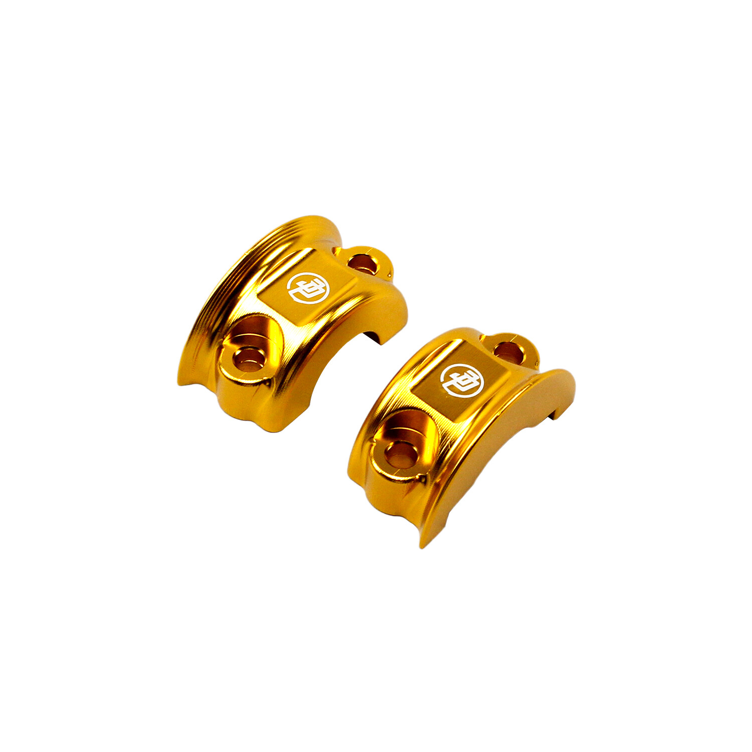 Gold Clutch Brake Handlebar Clamp Lever Bracket for Harley Street Road Glide FLH