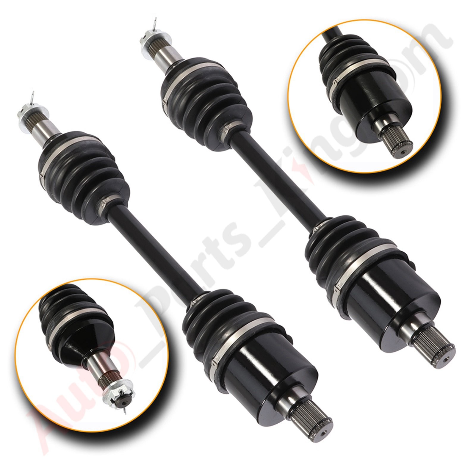 Pair CV Joint Axle For 2014-17 Arctic Cat Wildcat Trail 700 4X4 Rear Left Right