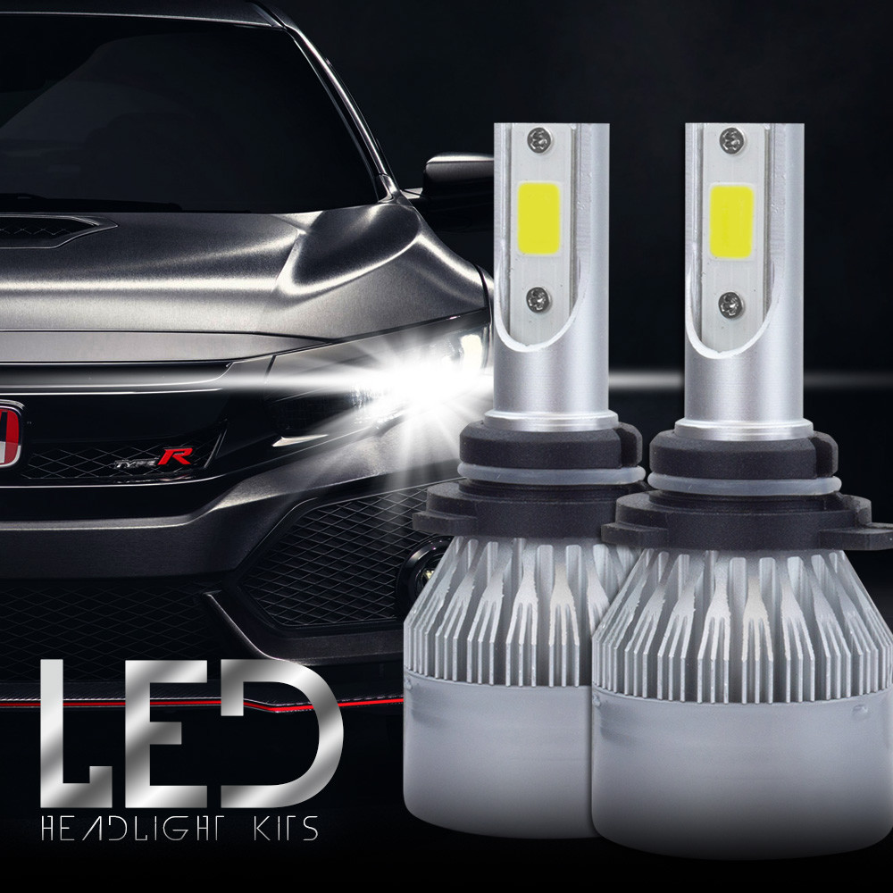 XENTEC LED HID Headlight Conversion kit 9006 6000K for 1987-1996 Oldsmobile 98