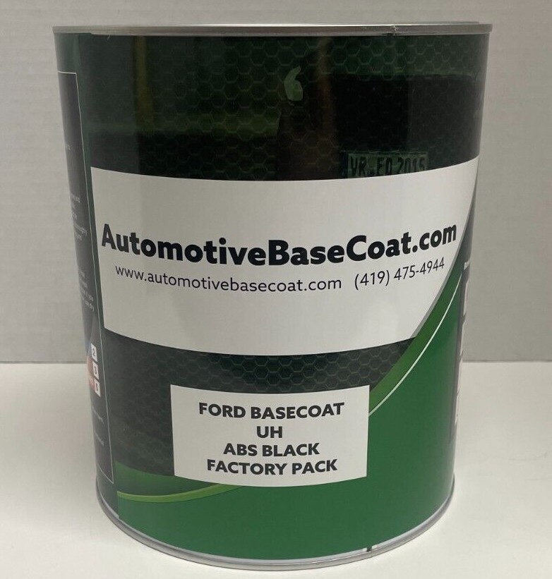 FORD UH TUXEDO BLACK Automotive Basecoat Factory Pack Gallon Unreduced