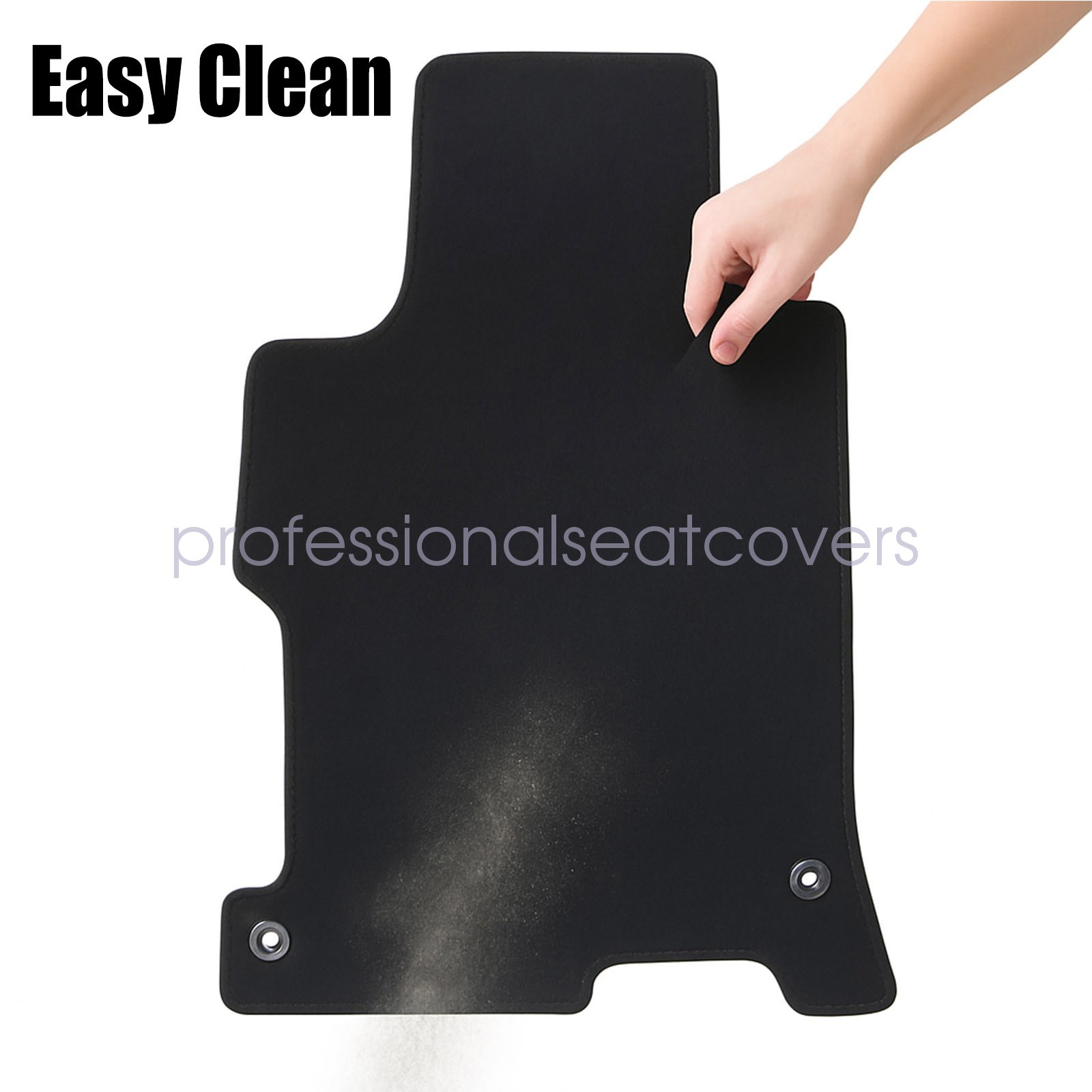 2016-2023 For Nissan Maxima Replacement Velour Floor Mats Carpet Waterproof Blk