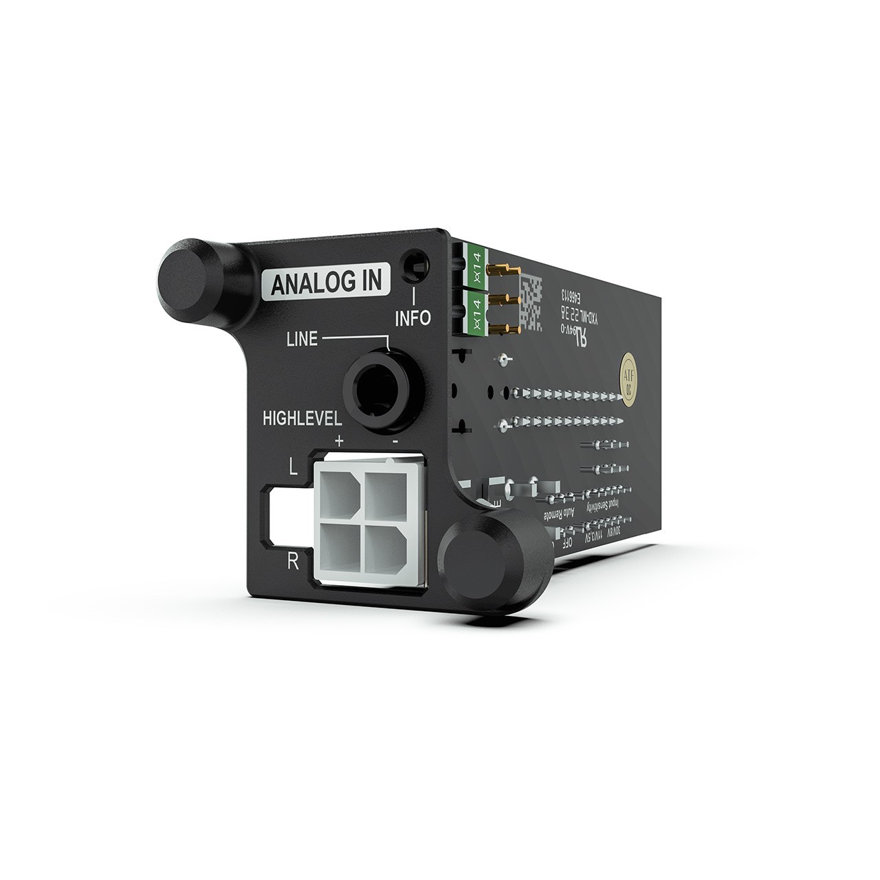 MATCH Extension Card 2.0 – ANALOG IN 2-Ch Stereo Input Module MEC Helix Audiotec