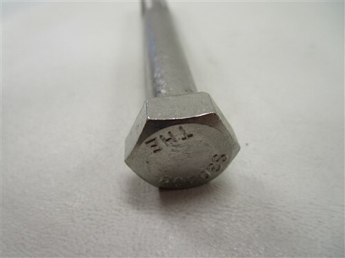 HEX HEAD BOLT STAINLESS STEEL 1/2″- 20 X 4″ SET OF ( 18 )