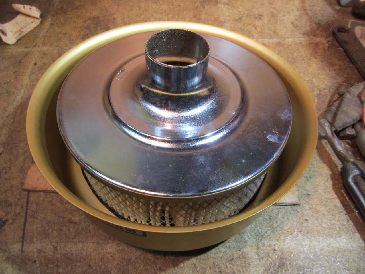 Vintage BugPack 1524 Air Cleaner Double Filter Air Cooled VW Dune Buggy