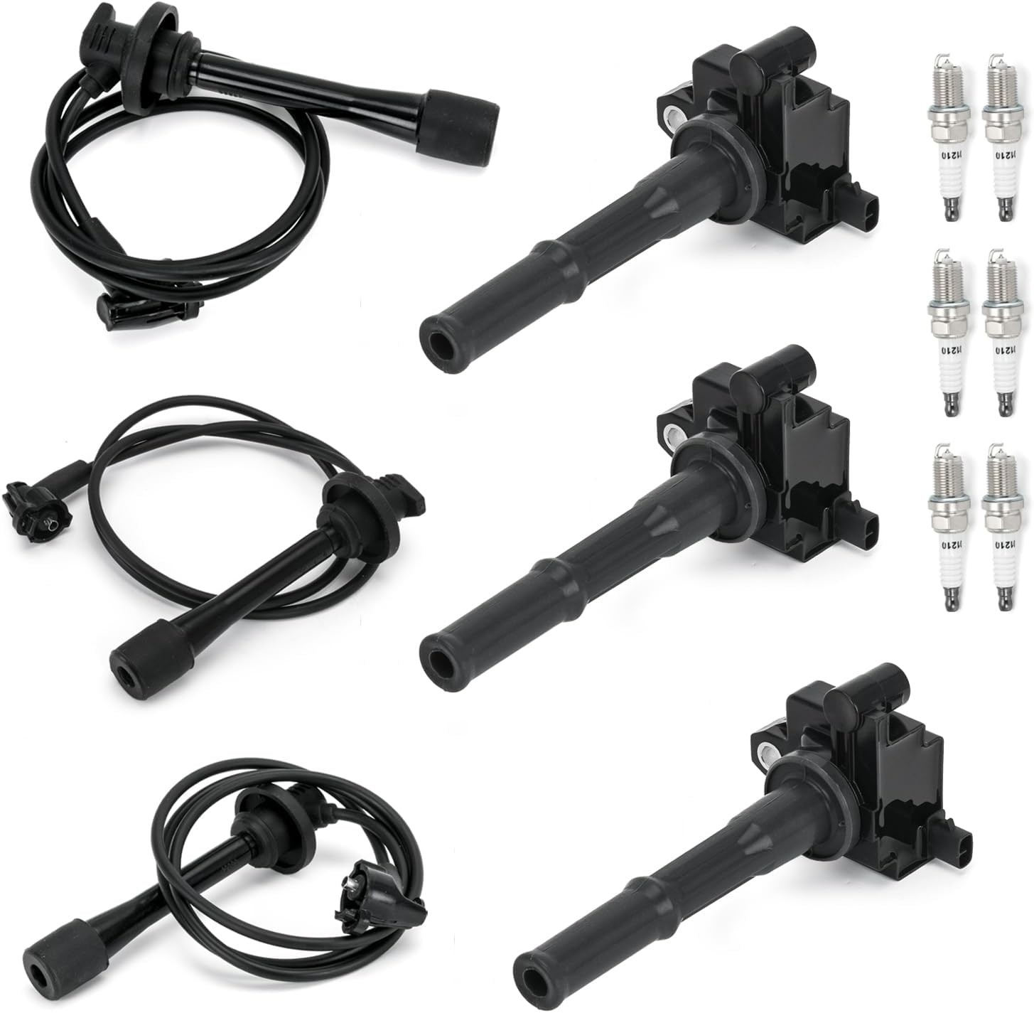 3pcs Ignition Coil and Spark Plug For 1996-2002 Toyota 4Runner 3.4L 19037-62050