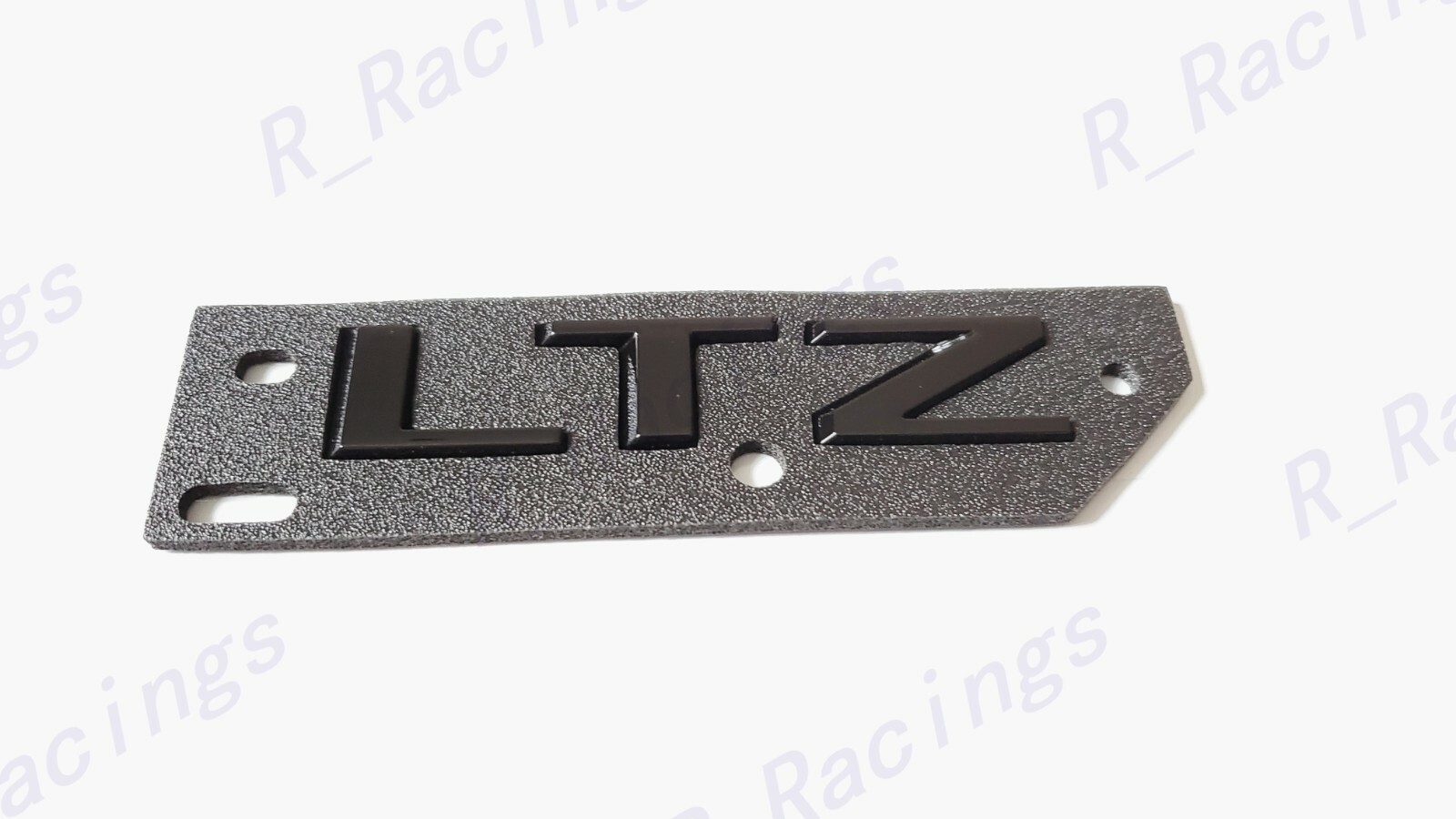 1PC Rear Tailgate Gloss Black LTZ Emblem Letters 2019+ Silverado Tahoe Suburban