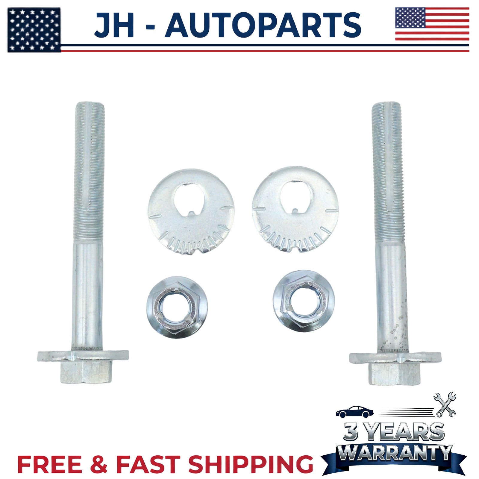 2 Set Rear Lower Control Arm Eccentric Bolt For Nissan Pathfinder,Xterra Armada