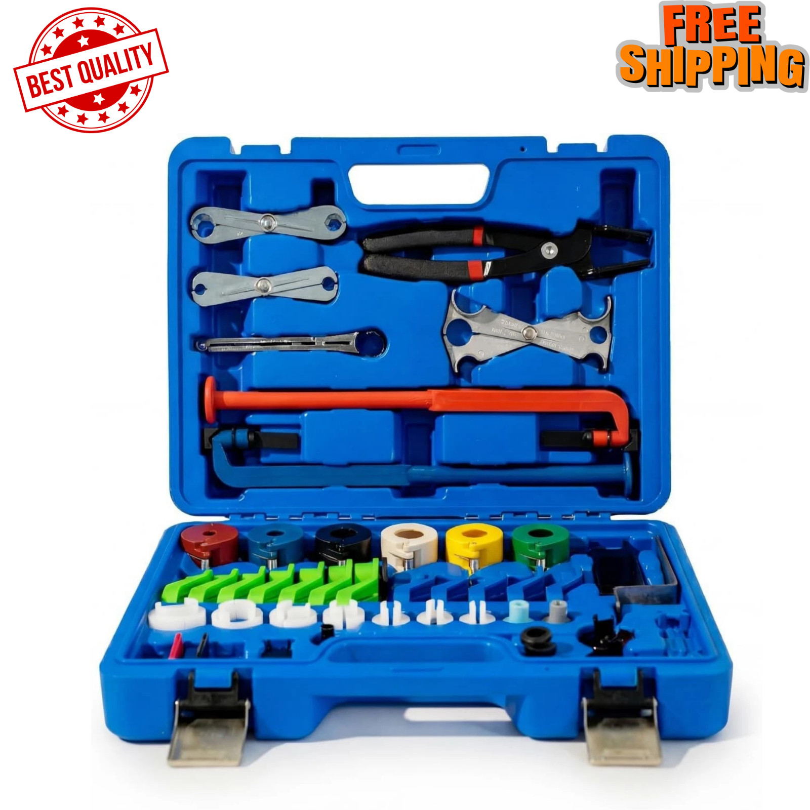 45-Piece Master Quick Disconnect Tool Set, Fuel Line Disconnect Tool Kit Automot
