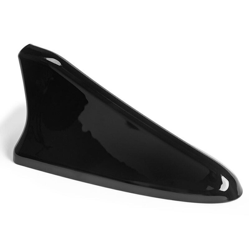 For 2015-17 Genesis Coupe & G80 Ebony Black FM/AM Shark Fin Roof Antenna Cover .