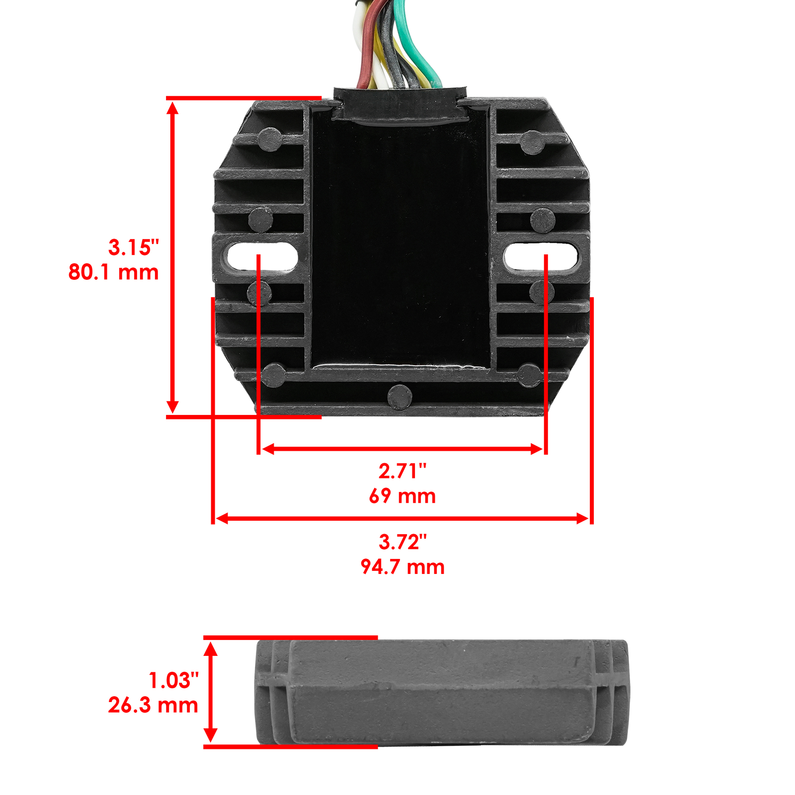 Stator Regulator Rectifier for Honda CB750 CB750F/F2/K/KZ Dohc Supersport 79-83