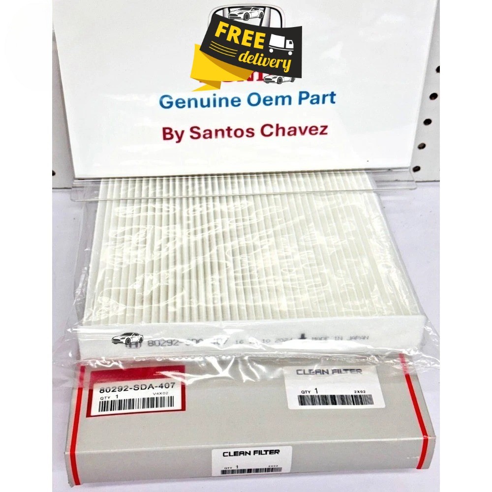 Genuine OEM Cabin Air Filter For HONDA ACURA MICRON ACCORD CIVIC 80292-SDA-407