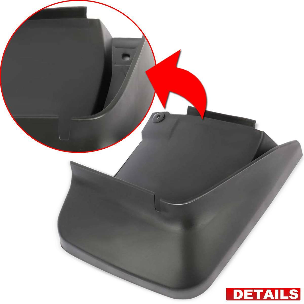 4x Front &Rear Mud Flaps Splash Guards Mudguard for Honda Accord Sedan 2003-2007