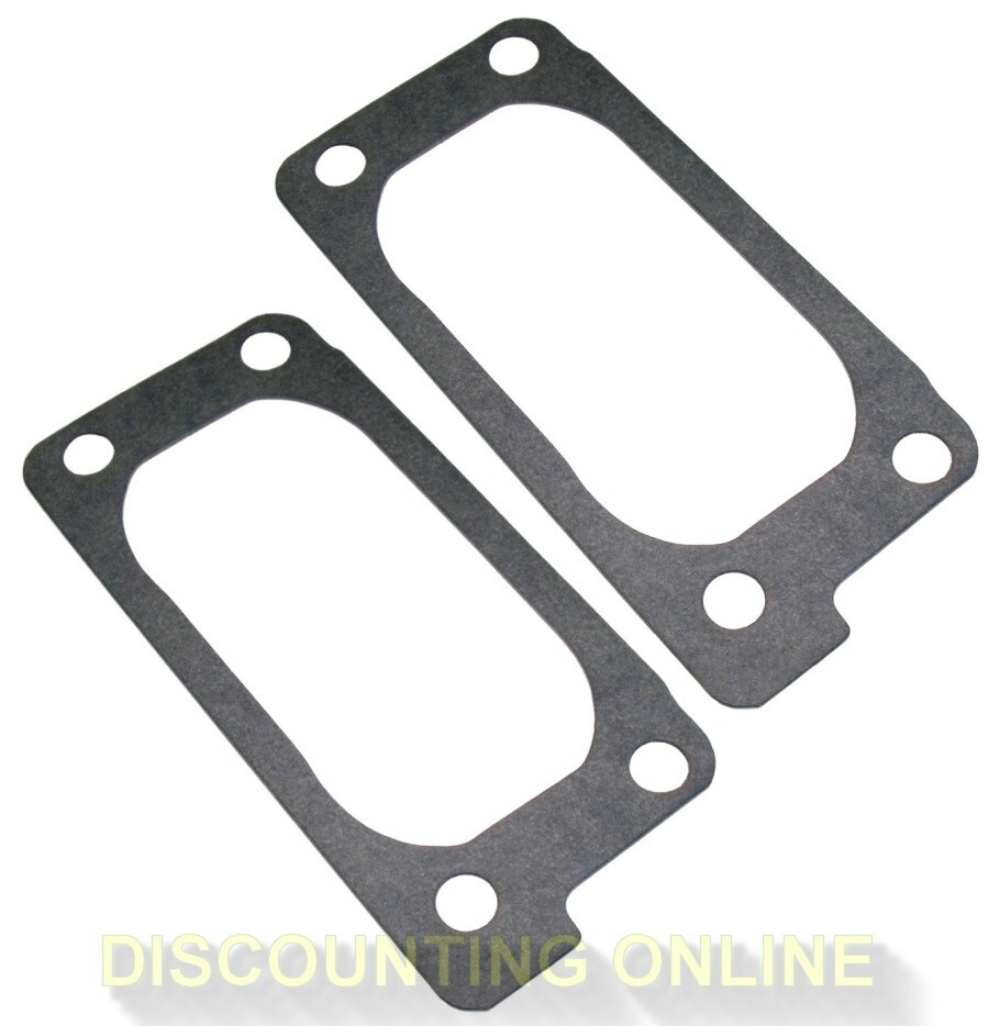 MADE IN USA, TWO AIR CLEANER MOUNT GASKETS FITS 692087 BRIGGS COMPOSITE MATERIAL