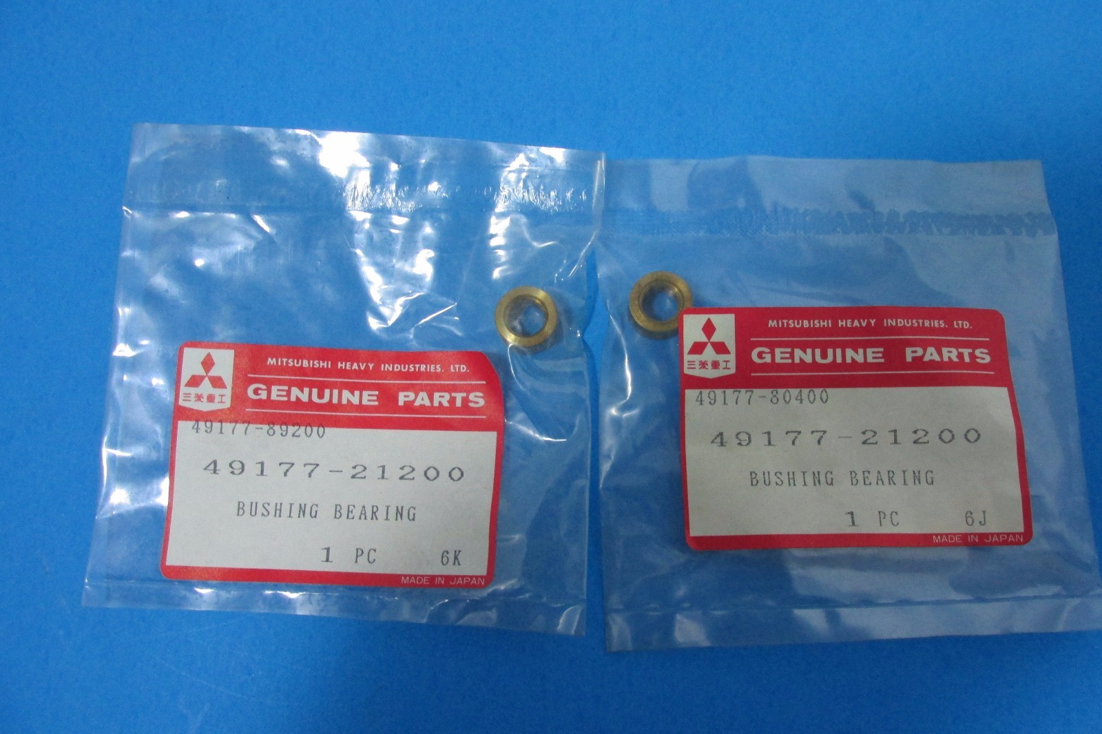 Genuine Mitsubishi Heavy Industries 49177-21200 journal bearing set of 2 TD04HL