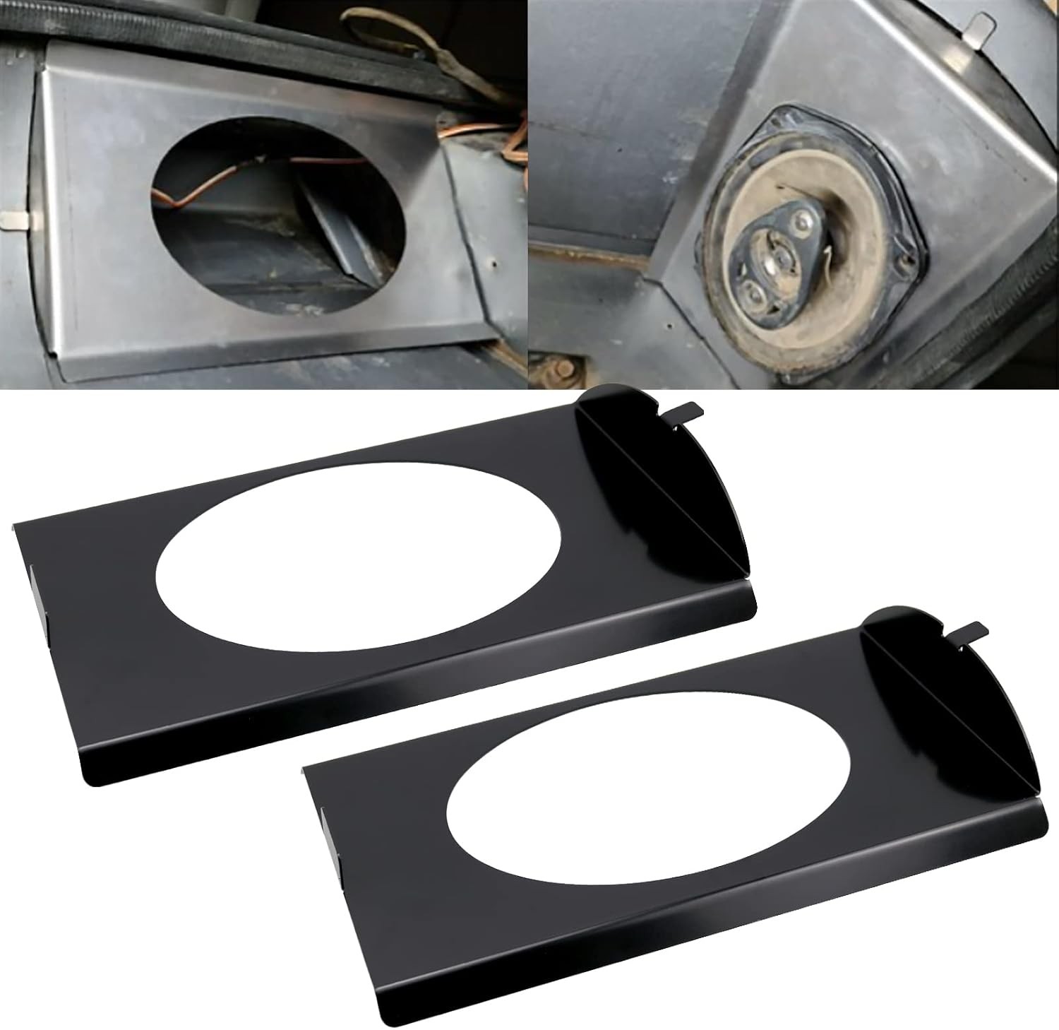 Behind Seat Speaker Brackets with Chevy GMC C10 Behind Seat Cab Corner Pickup