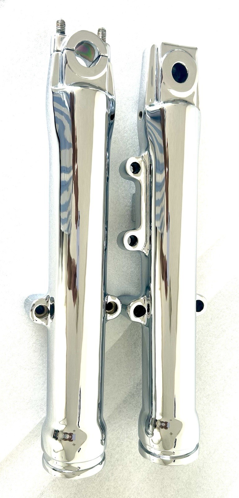 Harley FXST Fork Sliders legs SOFTAIL FXSTI 2000 -06 G593 CHROME Dyna Sale