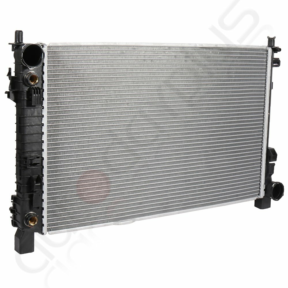 Aluminum Radiator For 06-07 Mercedes-Benz C280 with 2pcs 8-10mm 27-51mm Clamps