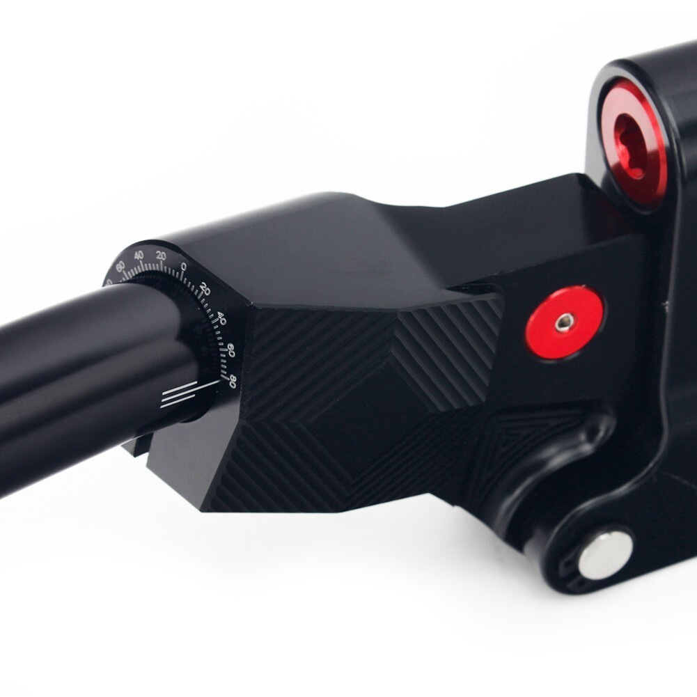 Universal 22mm 7/8″ Adjustable Handlebars Anti Vibration ATV MX Dirt Bike Black