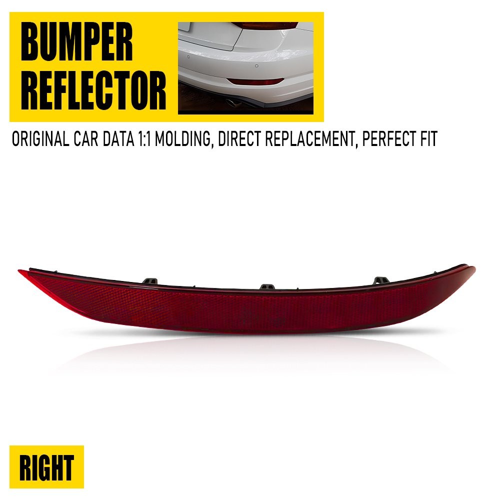 Rear Bumper Reflector Right Side RH Fit For 2019-2021 Volkswagen Jetta 17A945106