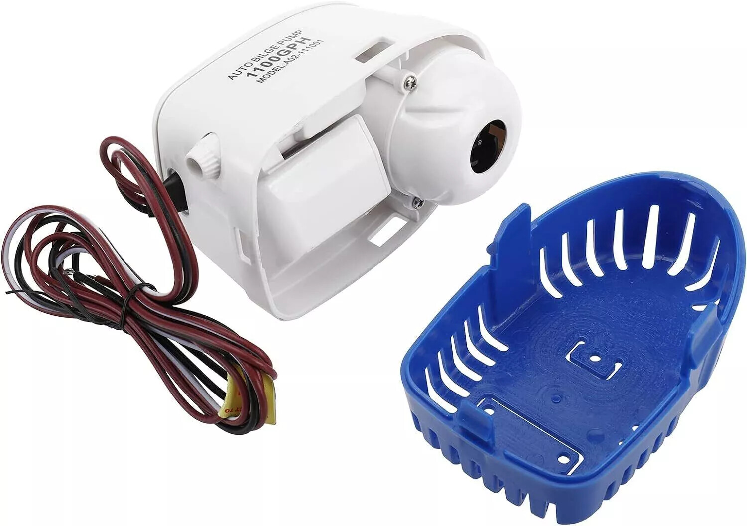 12V 1100GPH Automatic Submersible Boat Bilge Water Pump With Auto Float Switch