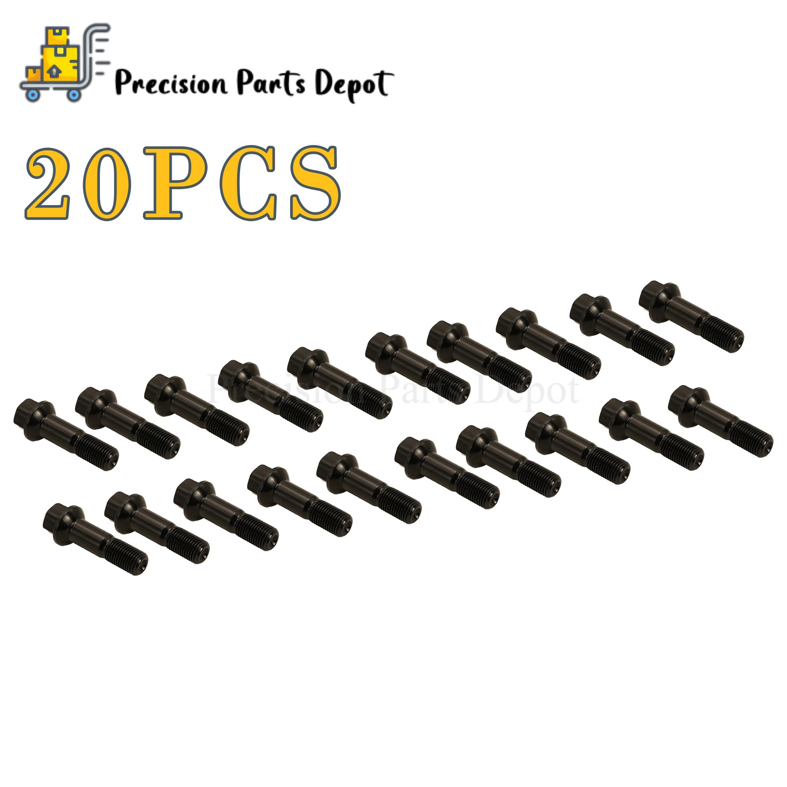 NEW 20PCS Wheel Lug Bolts Nuts Kit For Benz S500 GLK350 S550 CL500 GL450 US